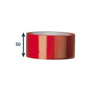 Páska samolepicí PP 48x60 Červená (Akrylát)