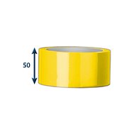 Páska samolepicí PP 48x60 Žlutá (Akrylát)